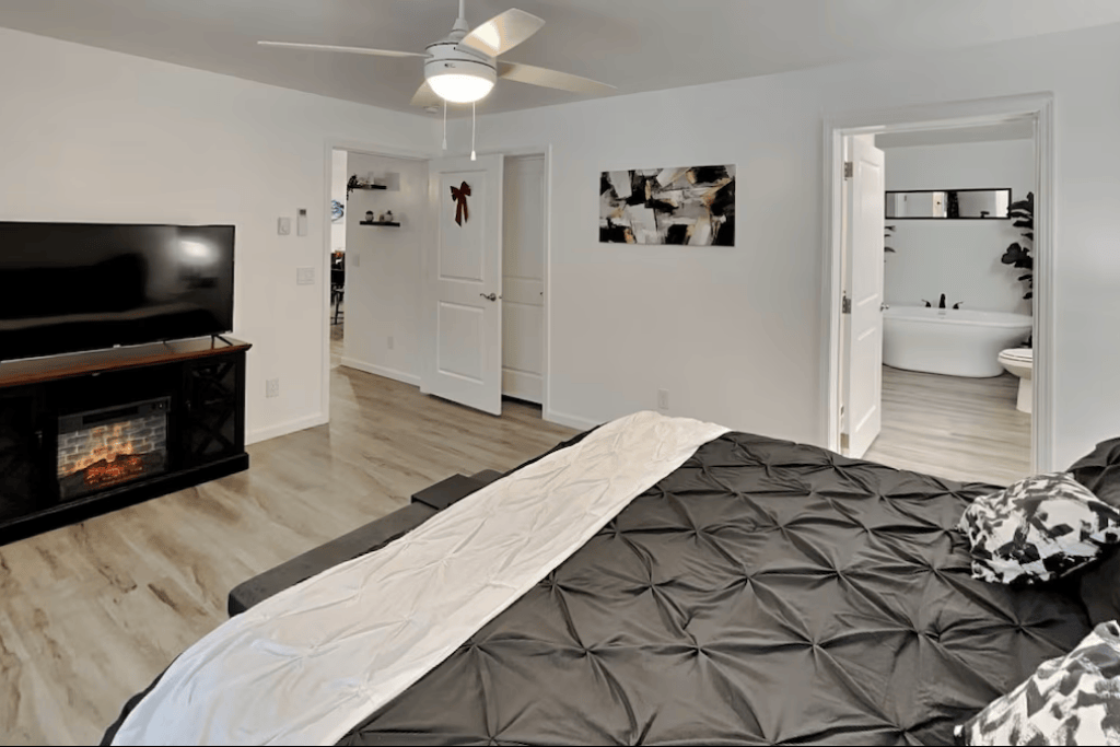 King bed