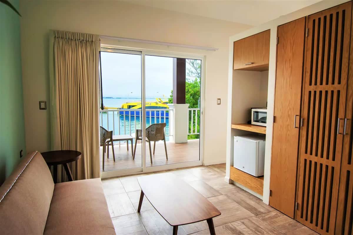 Marina Bartolome - Suite 1 - Bartolome Suites - Oceanfront - Isla Mujeres - Vacation Rentals - Bedro