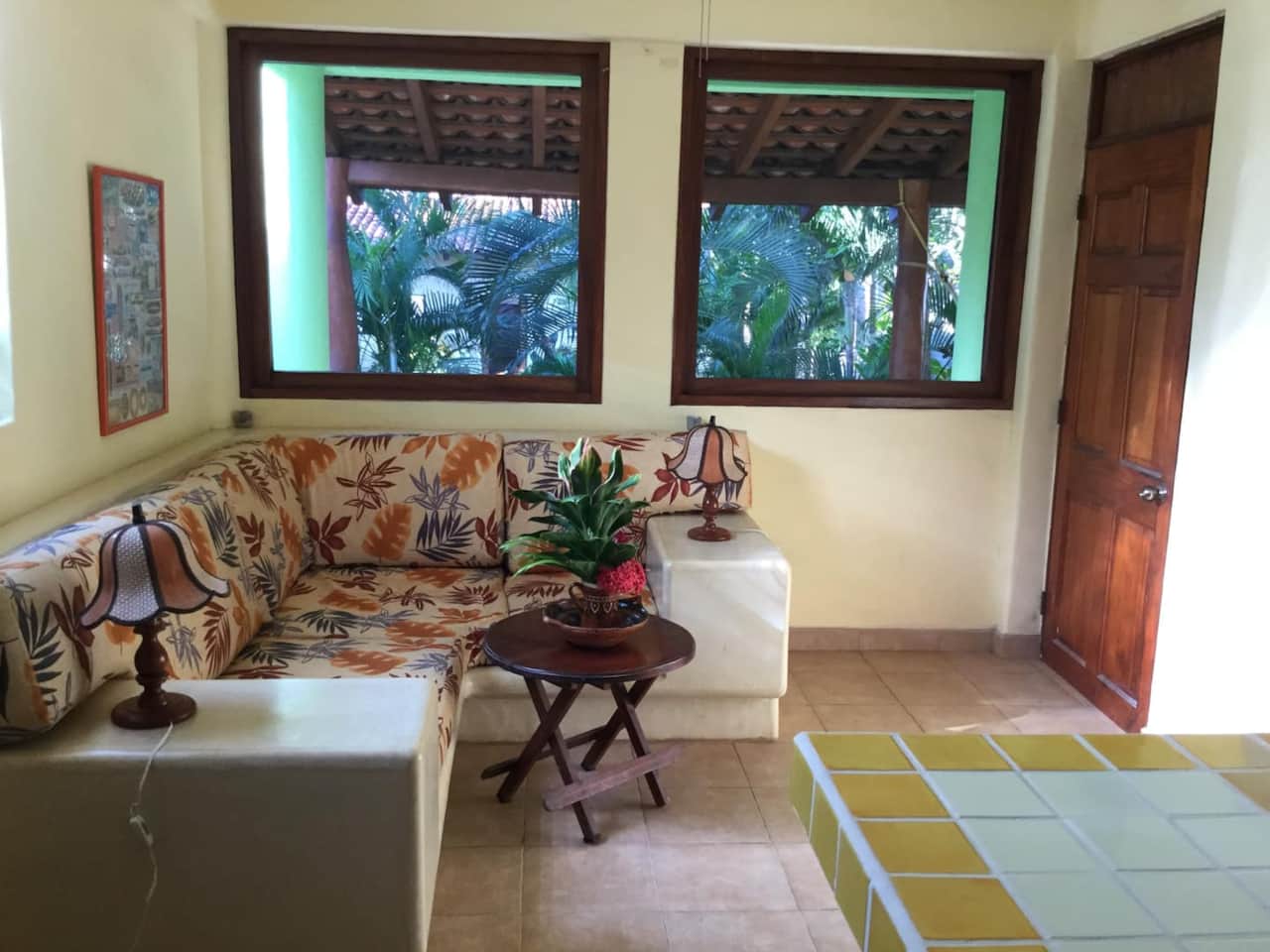 Indoor living area