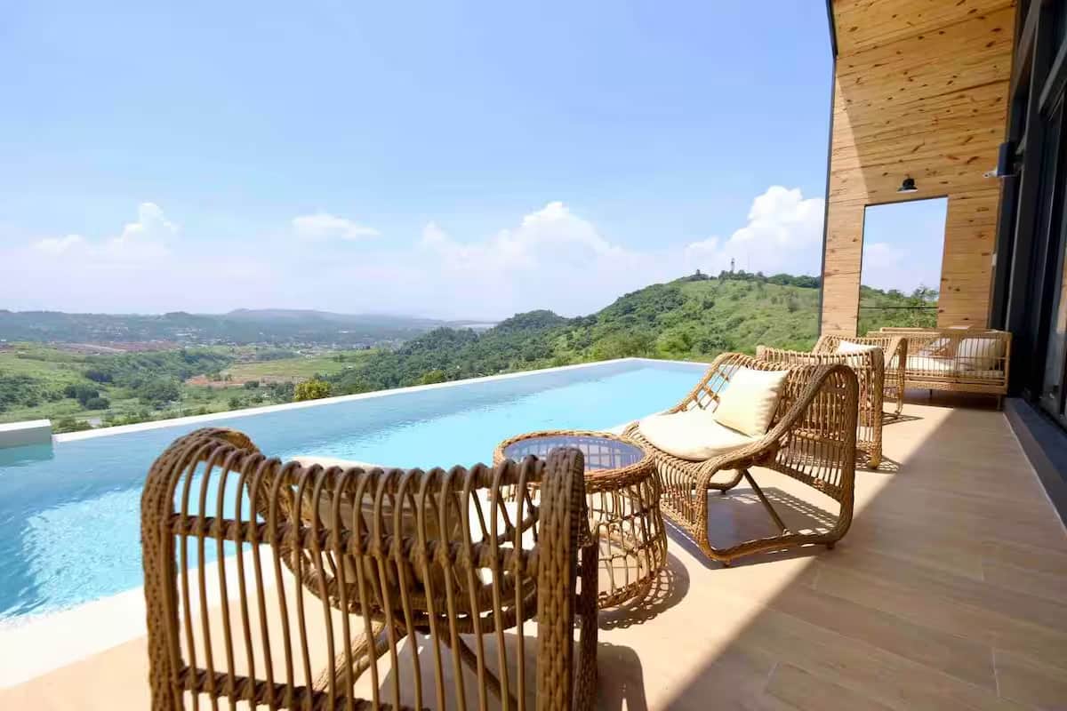 Overlooking Infinity Pool