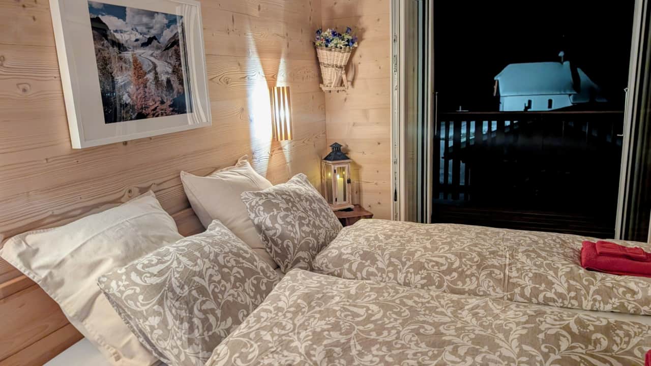 Schlafzimmer 3 bei Nacht