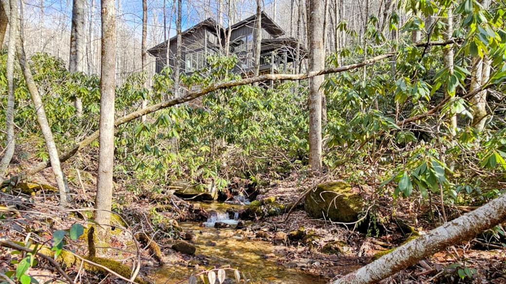 Big Creek Behind the Home