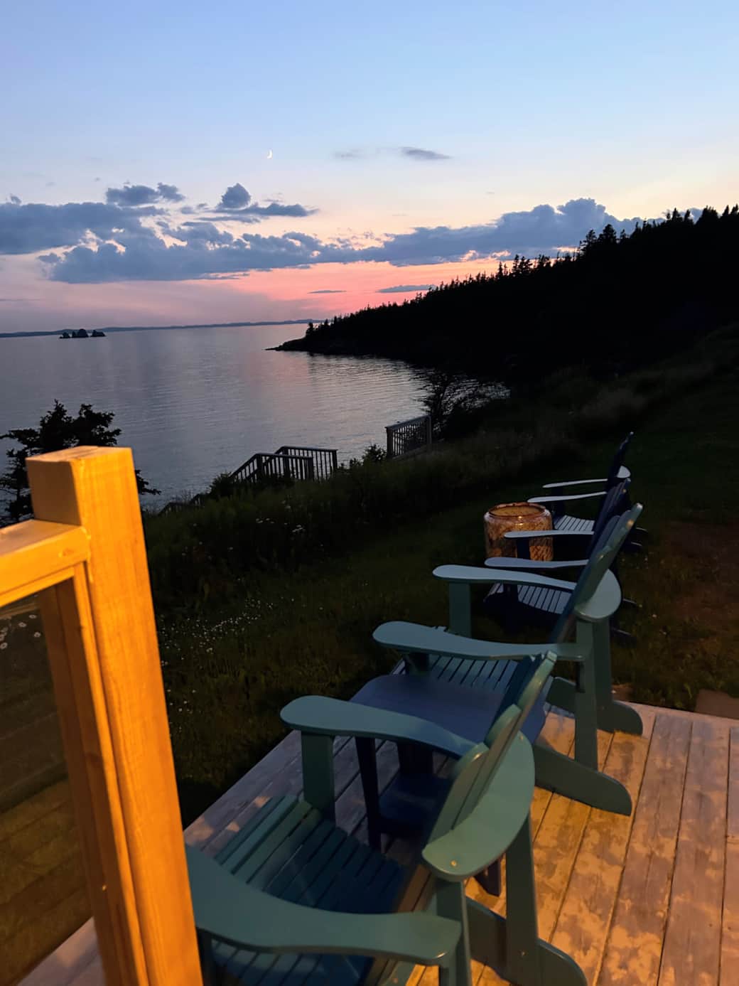 Sunset at the Blueberry Sunset at the Blueberry