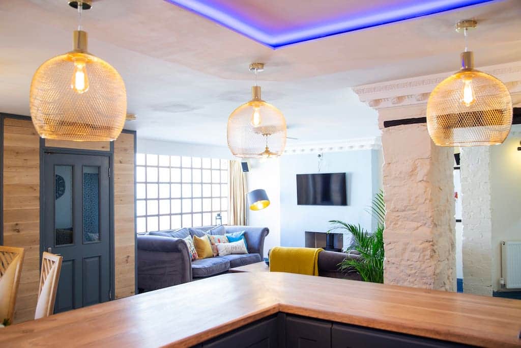 Open Plan Living Area On The Ground Floor