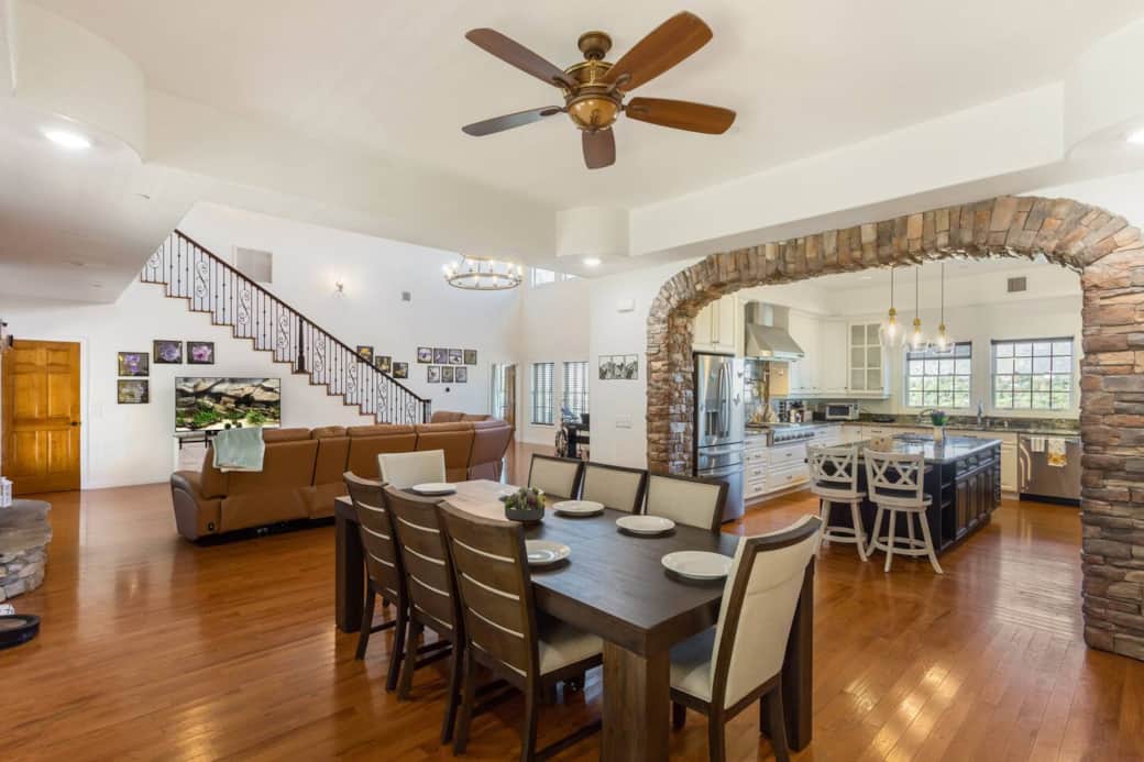 Dining area.
