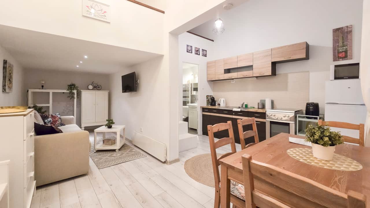 Living room + Kitchen
