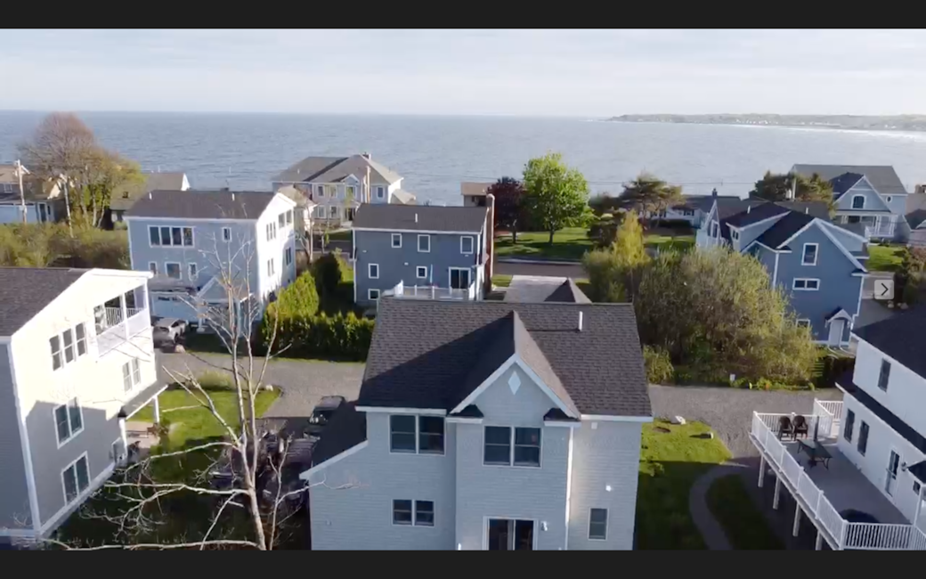 View from behind the house