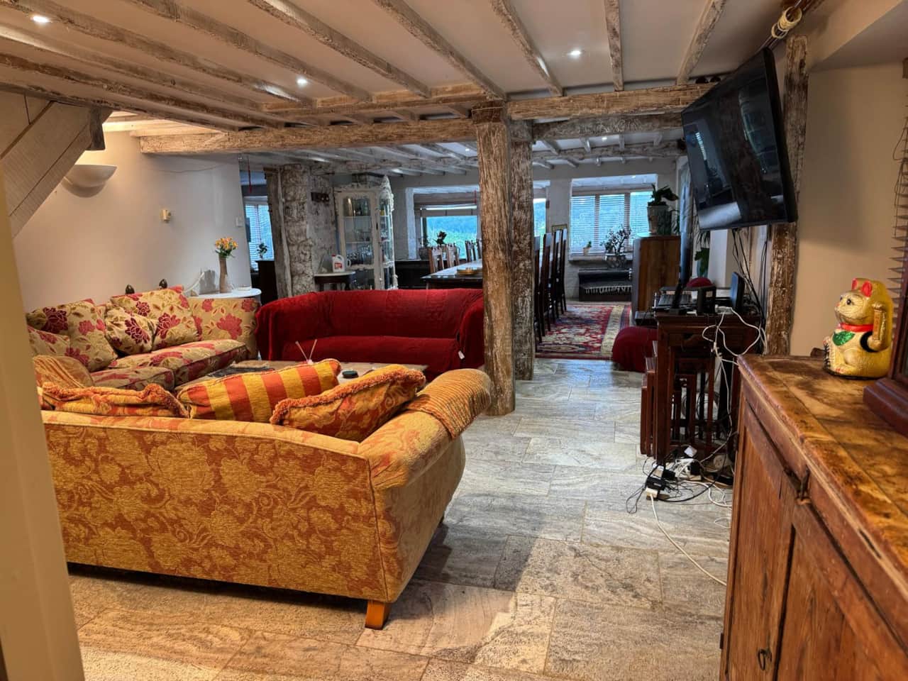 Ground floor lounge area