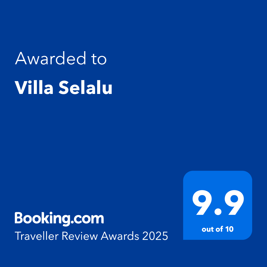 AWARDED to Villa Selalu