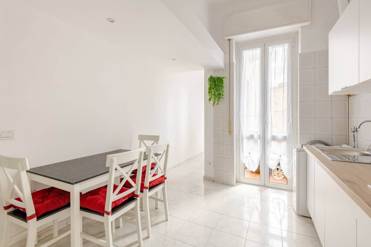 Cucina e zona pranzo