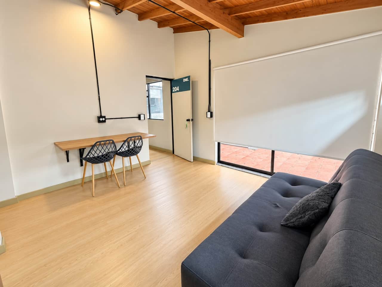 Alojamiento en apartamento amoblado en Medellín