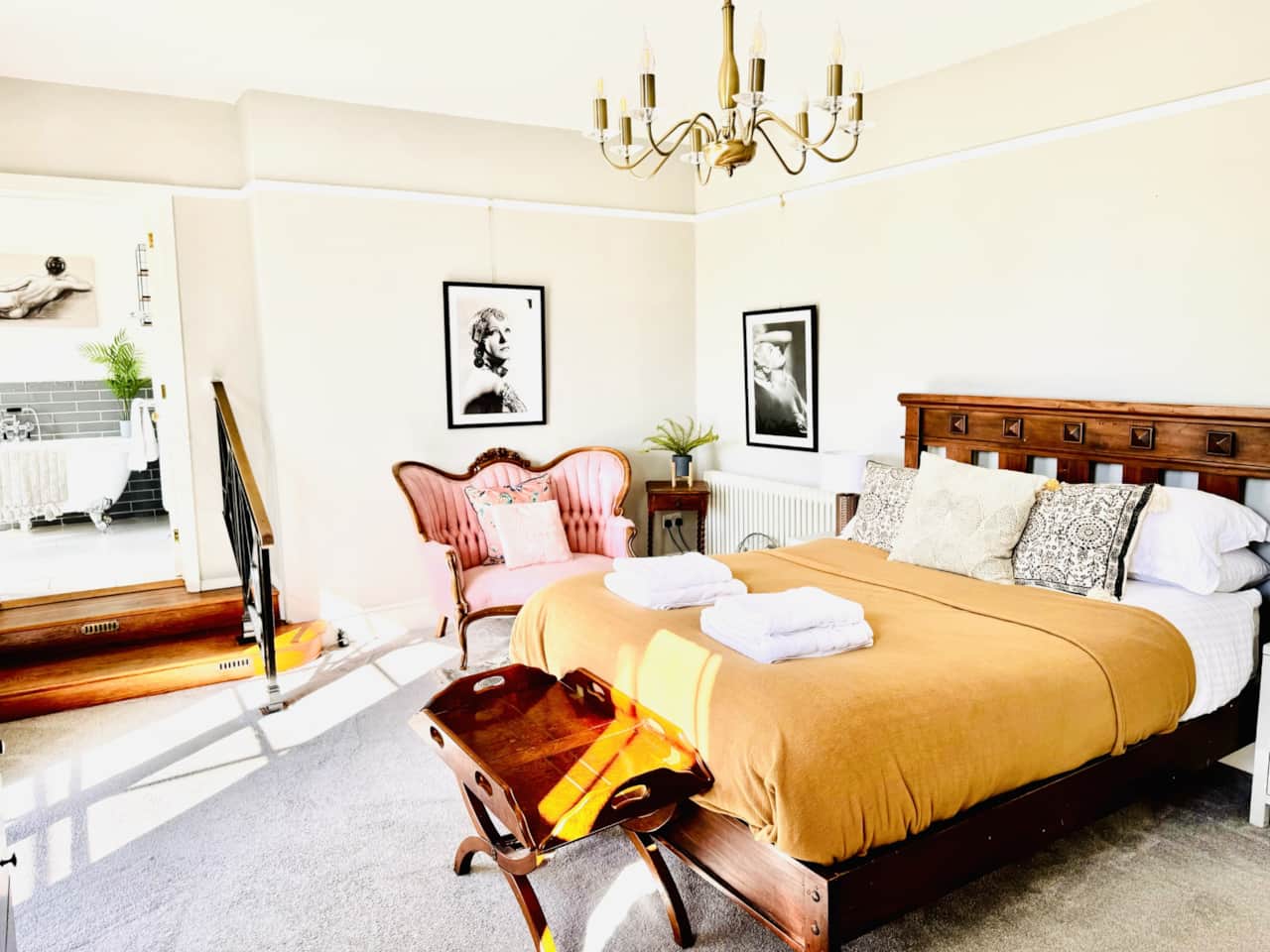 Bedroom 1 — king bed