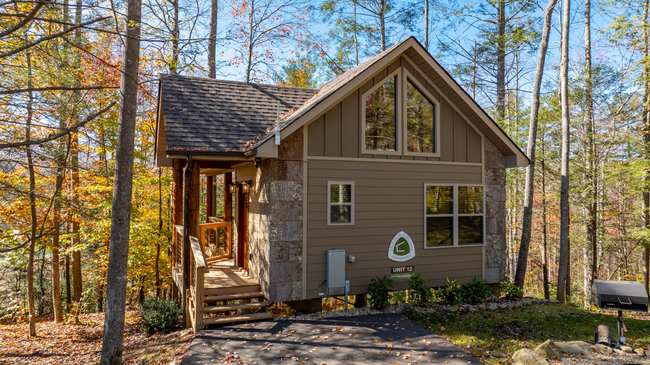 Micro Cabin 12 | Fire Pit + Full Kitchen — Cosby — vacation rental