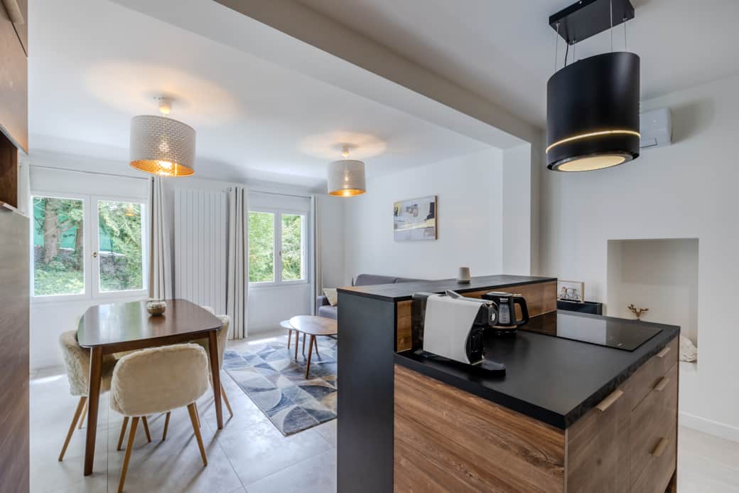 Domaine des rives d'Ormoy Athamante Salon et Cuisine