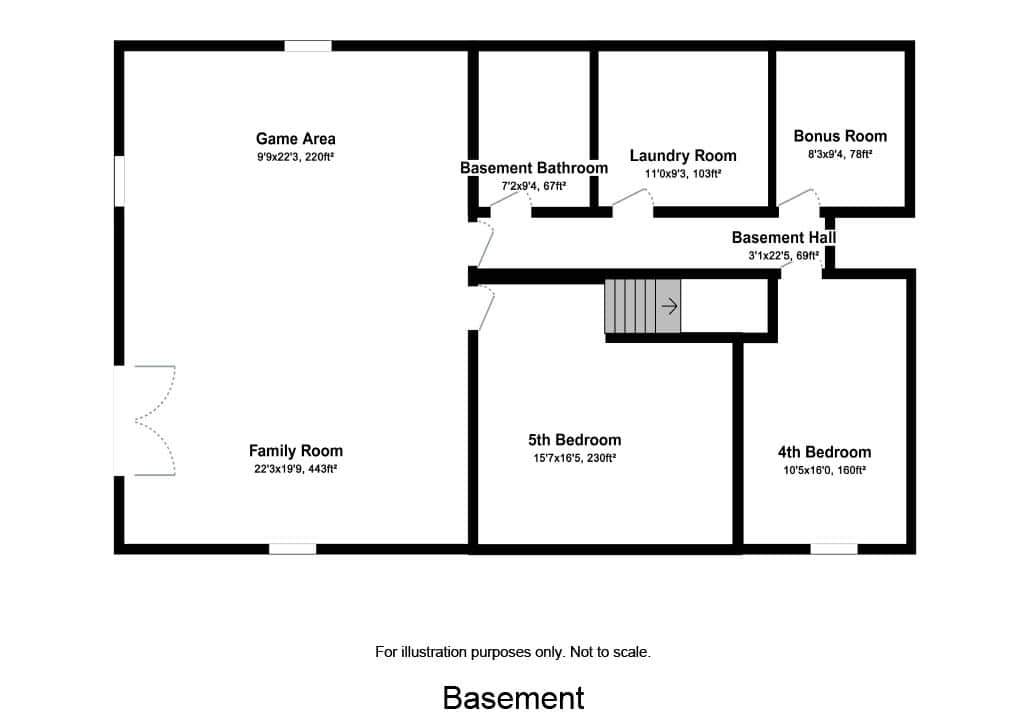 Floor Plan Basement