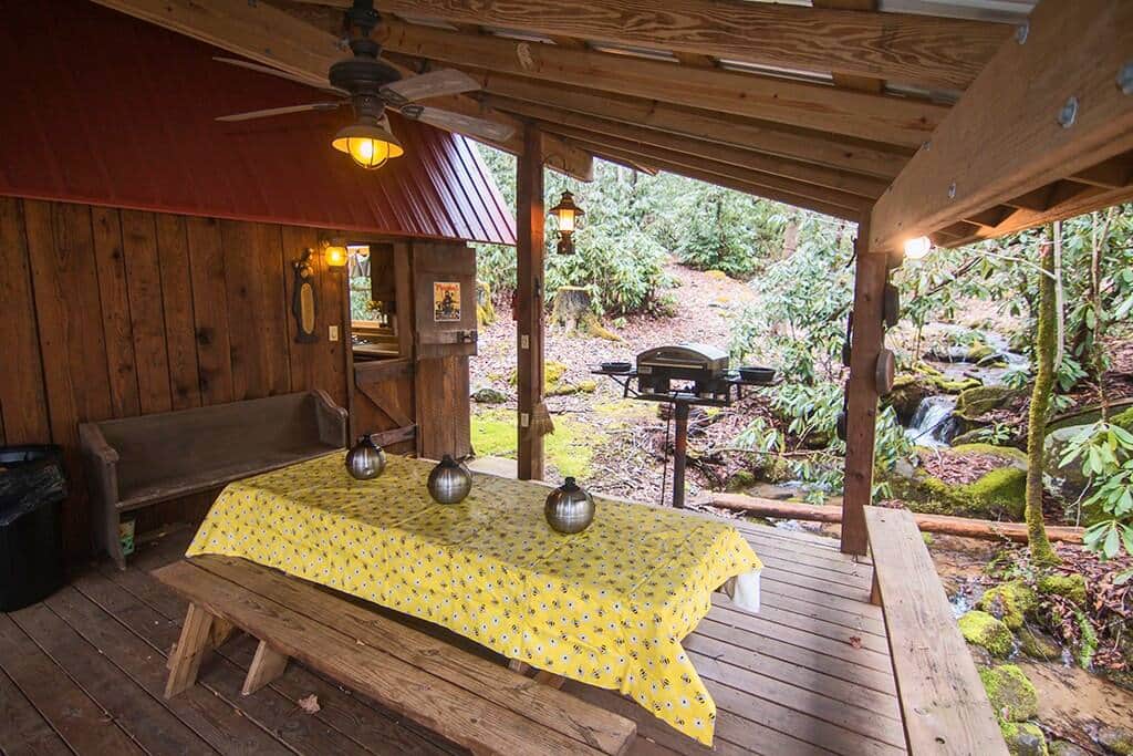 Outdoor Deck Over Ephemeral Creek Outdoor Deck Over Ephemeral Creek