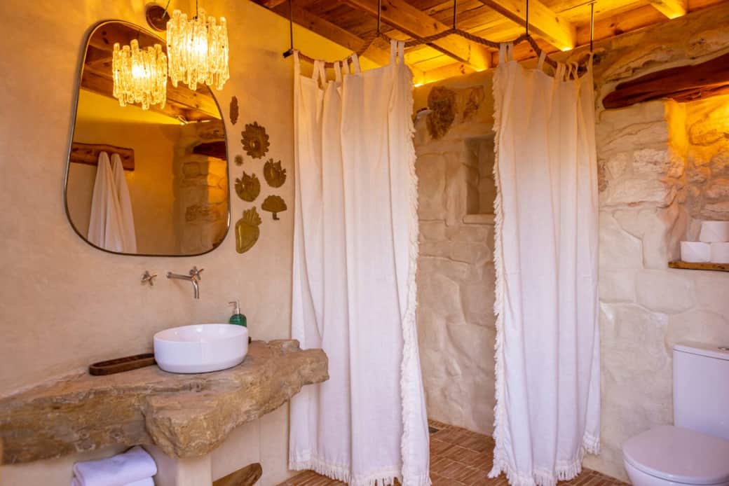 Bathroom The Moonlight Yurt Kaouki Hill Sidi Kaouki Essaouira