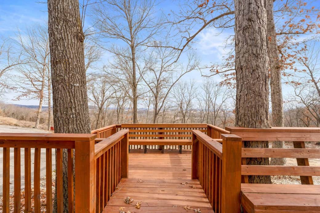 Plenty of outdoor seating on deck.