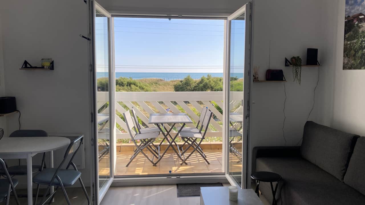 Ocean view from the apartment