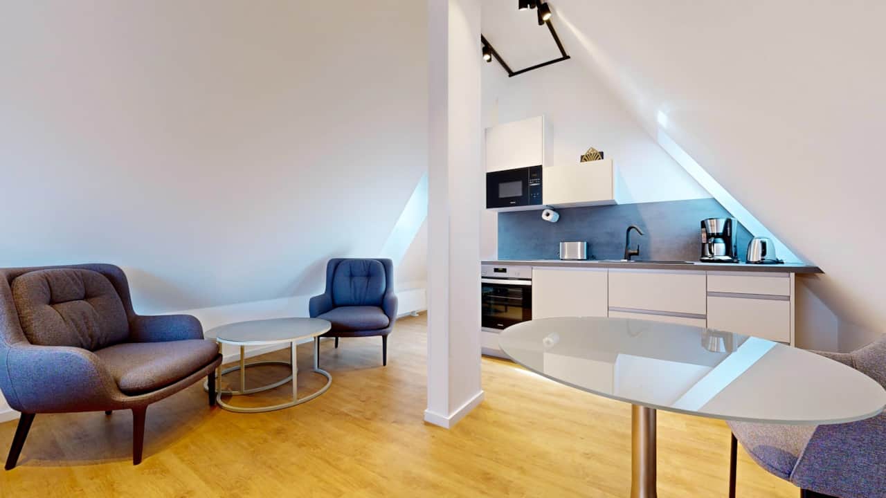 Komfortable und geschmackvolle Ausstattung im N°8A Boardinghouse