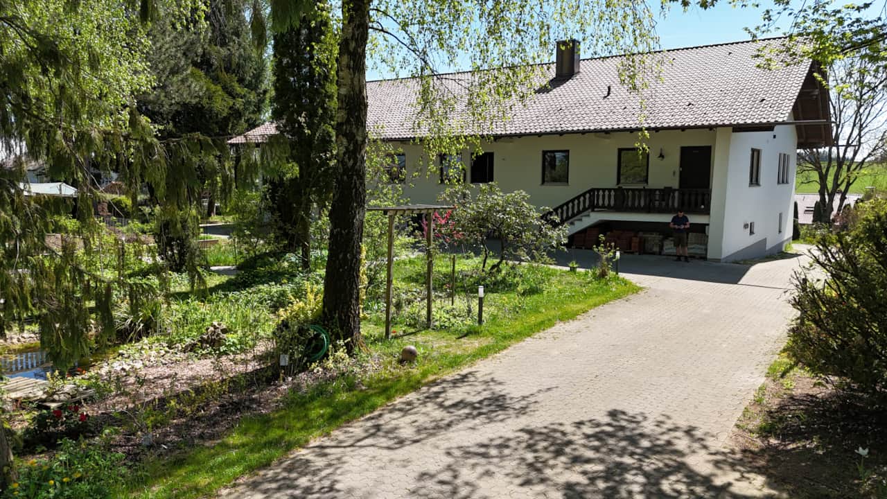 Monteurwohnung Landshut Greengarden Außenansicht nord