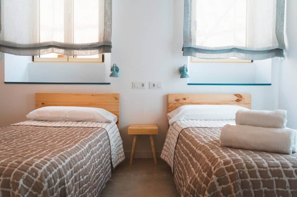 Así encontraréis la habitación el dia de vuestra llegada.