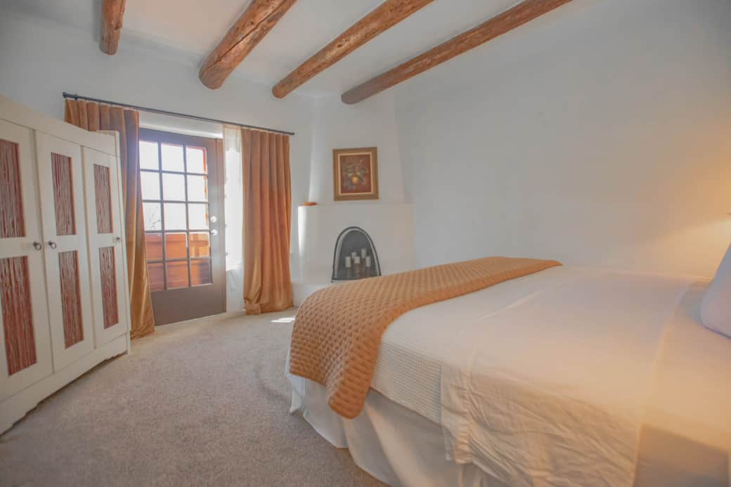 Wardrobe for hanging clothes.