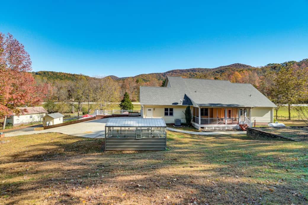 Back of the house
