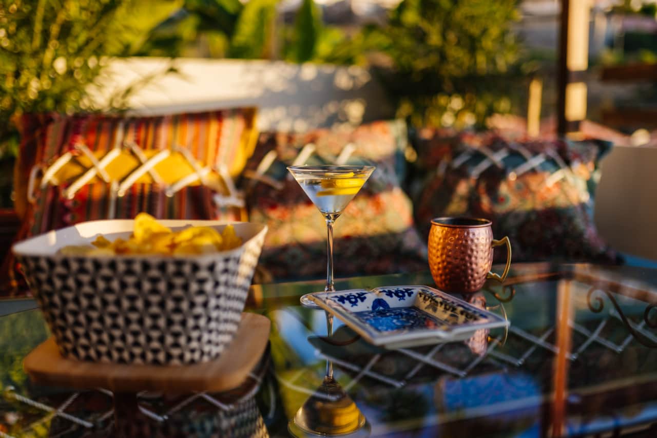 Roque Drinks Sunset
