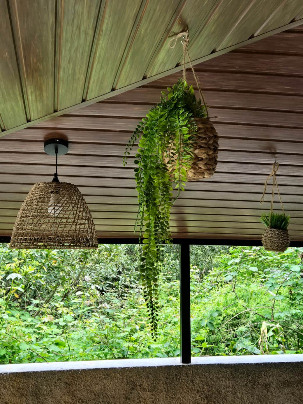 Casa Hernani Covered Grilling area