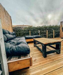 Terrasse. Terrasse.