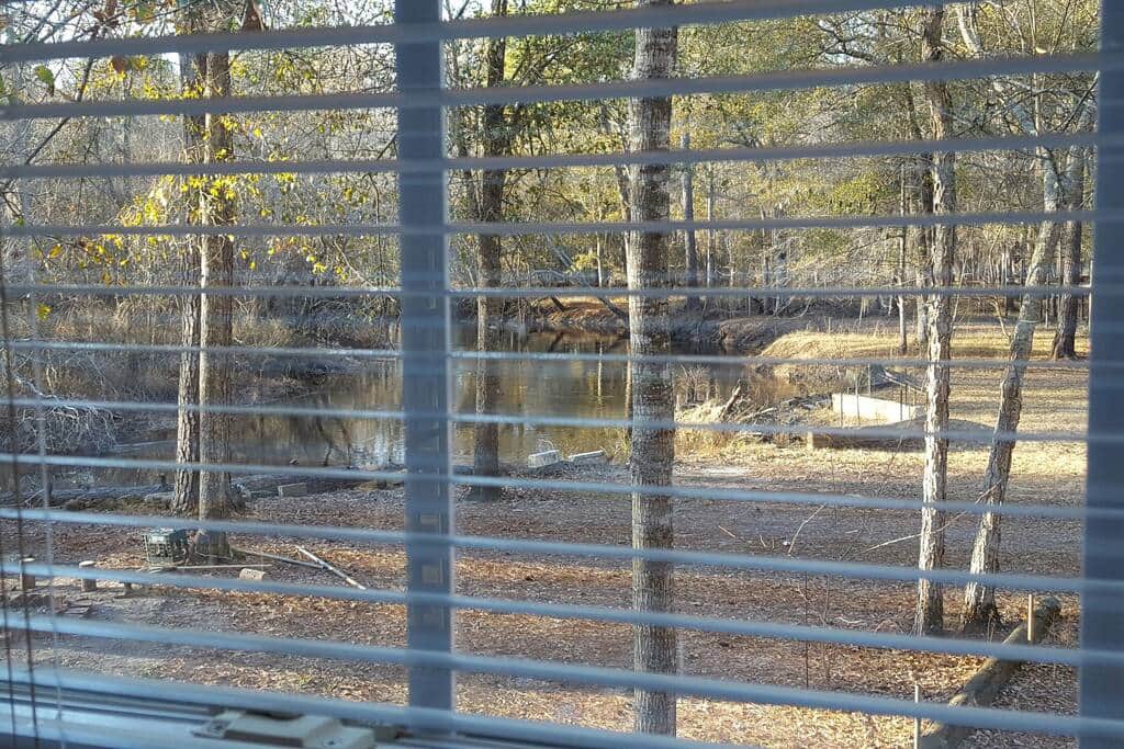 The Log Cabin on the Canoochee River Vacation Home in Evans County
