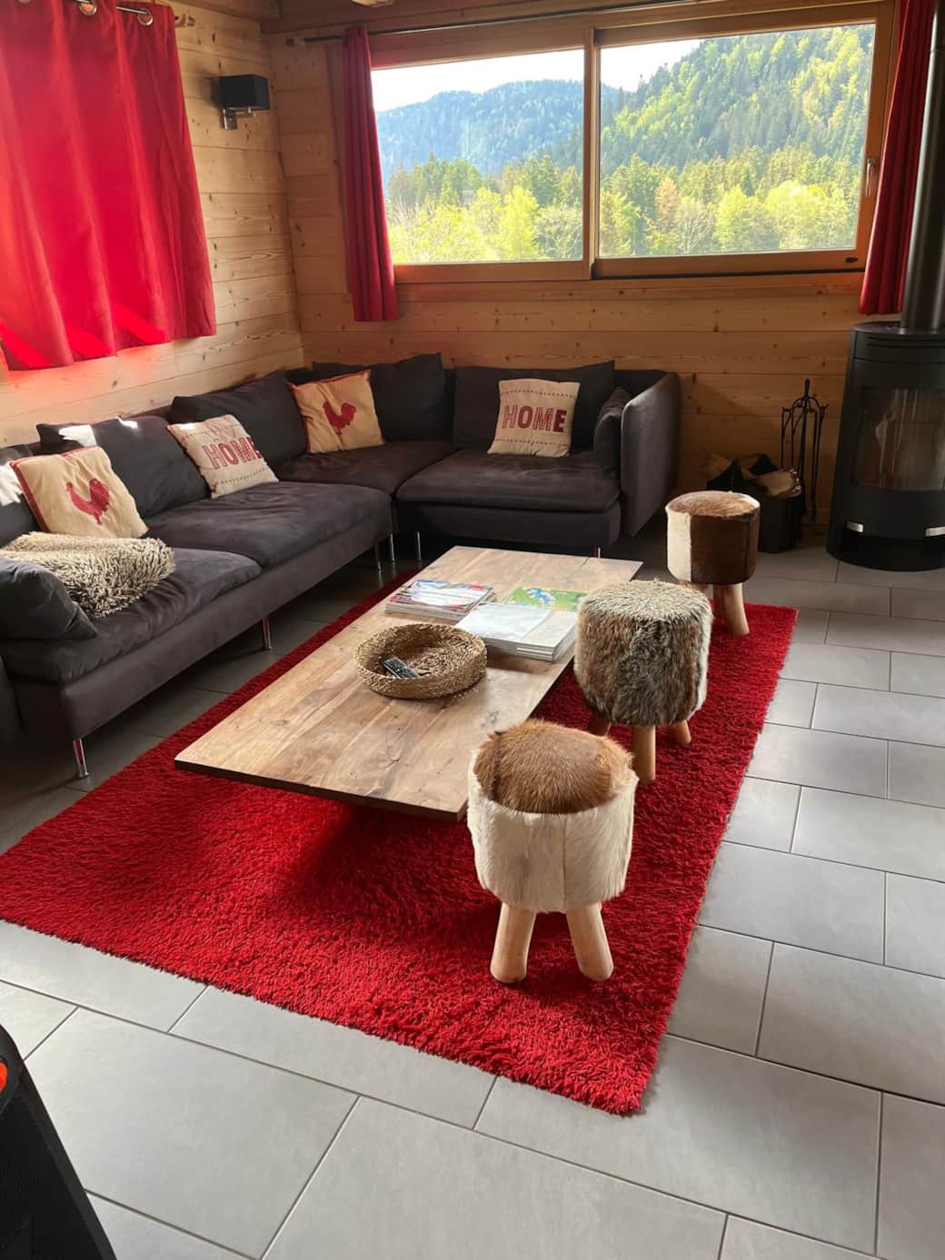 Wohnzimmer des Chalets Fox’s Favourite Wohnzimmer des Chalets Fox’s Favourite