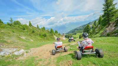 mountain cart la plagne
