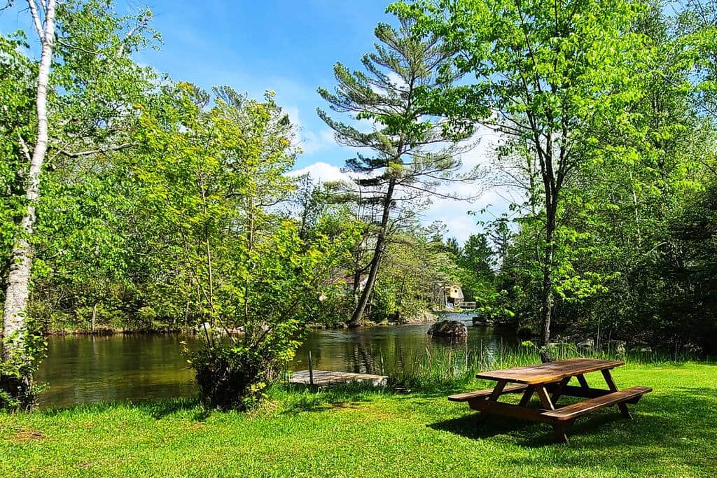 right beside your cottage right beside your cottage