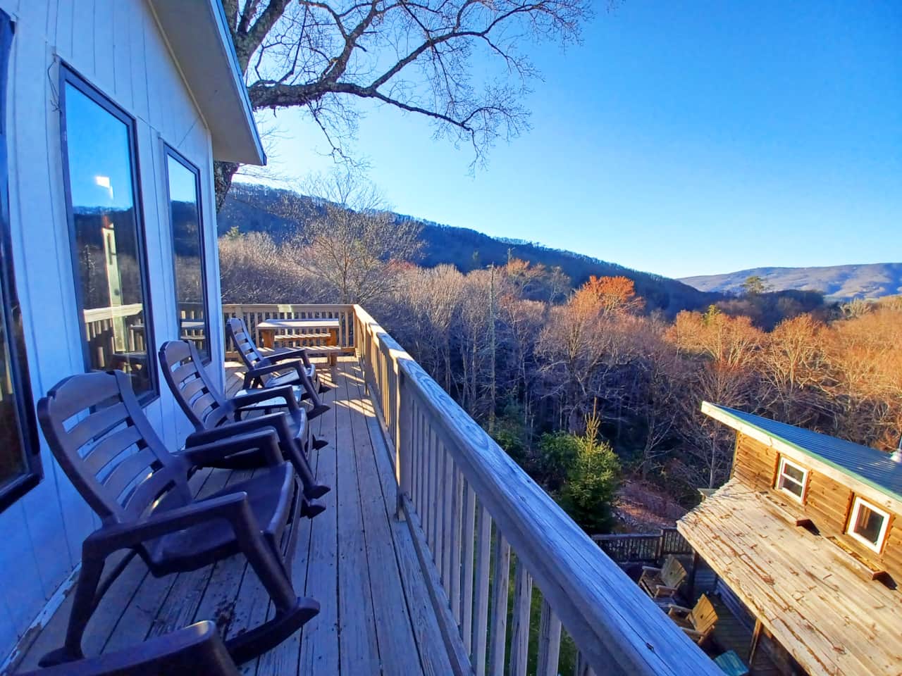 Front deck