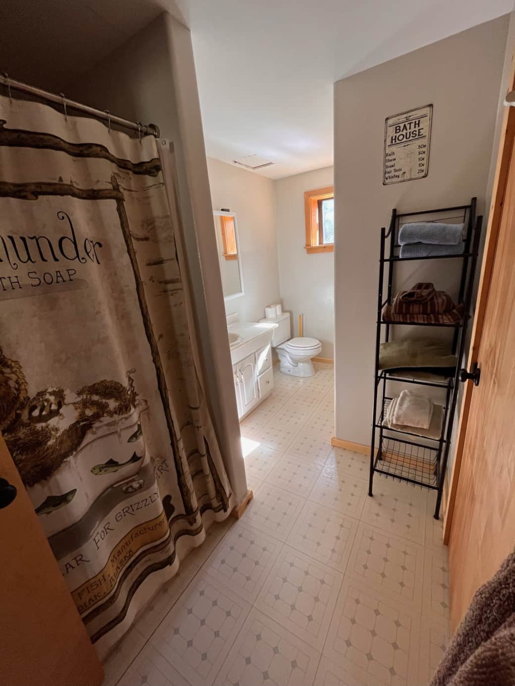 Downstairs bath
