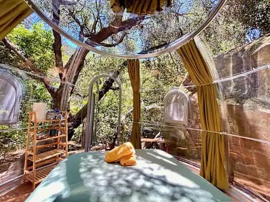 Harmony s glamping hermit dome central coast 1