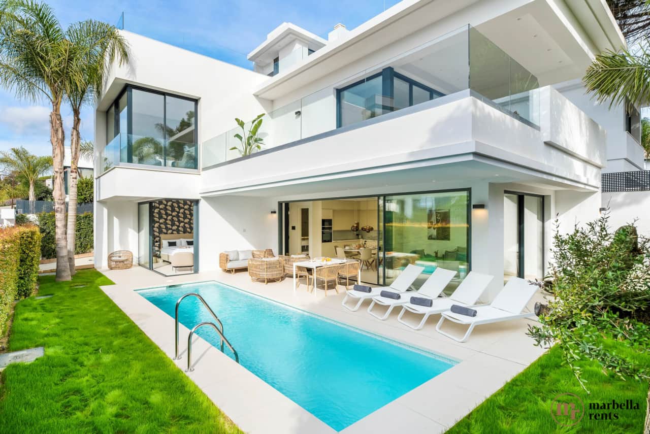 Private swimming pool area.
