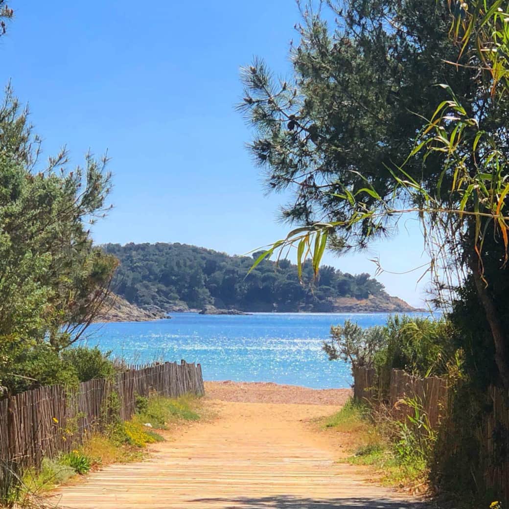 Accès direct à la plage