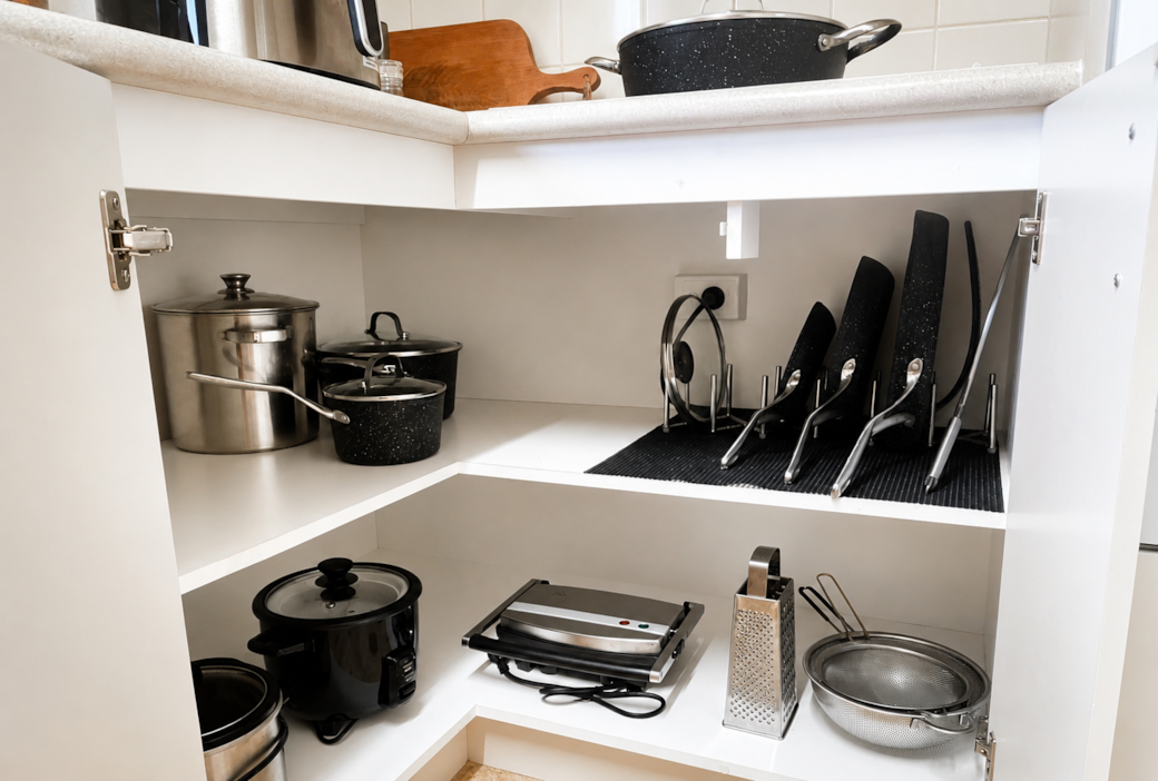 Cookware, utensils, and kitchen essentials ready for your stay Cookware, utensils, and kitchen essentials ready for your stay