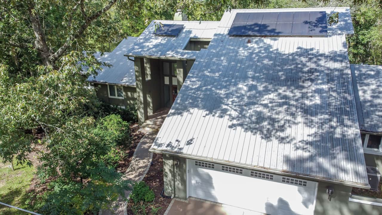 Drone pic of front