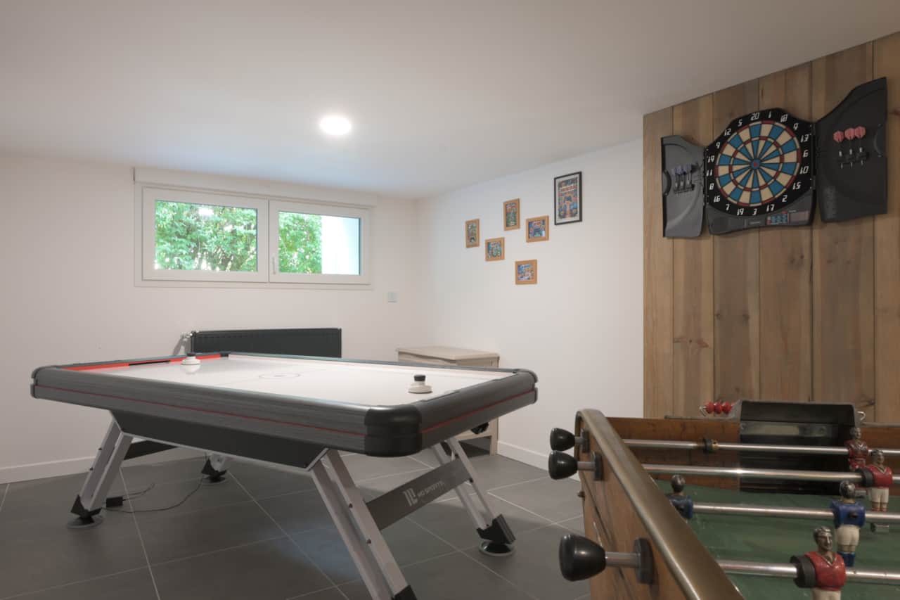Salle de jeux complète