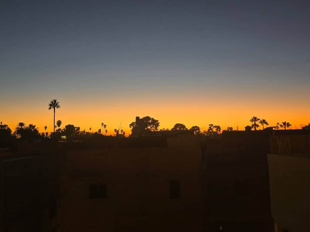 Coucher de soleil