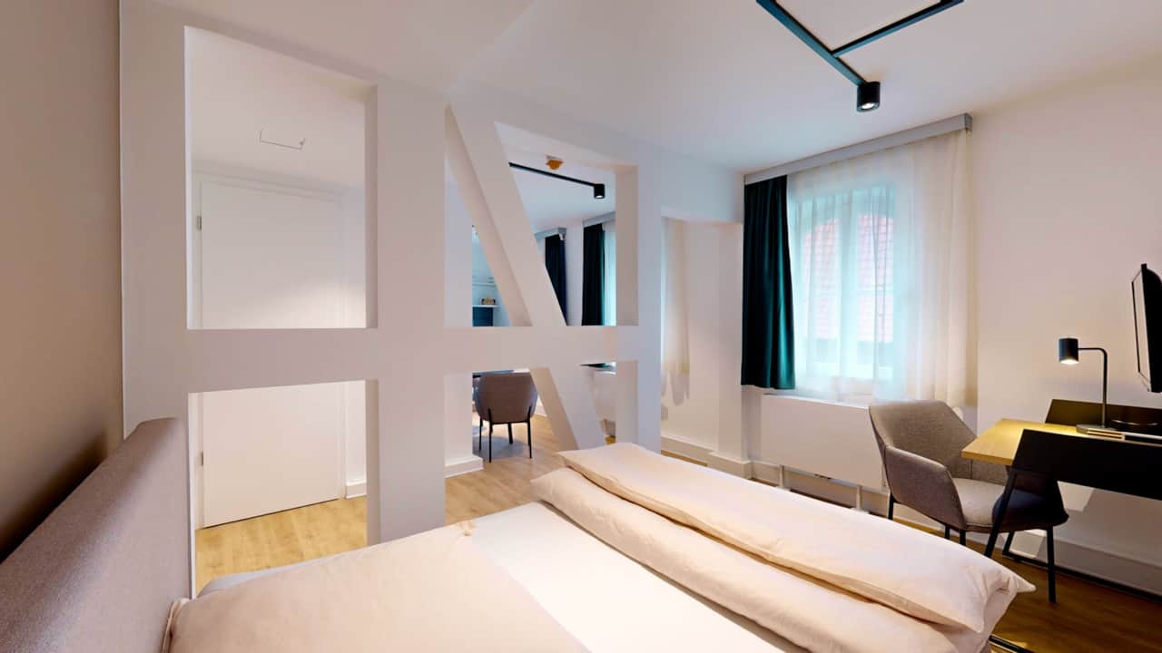 Komfortable und geschmackvolle Ausstattung im N°8A Boardinghouse