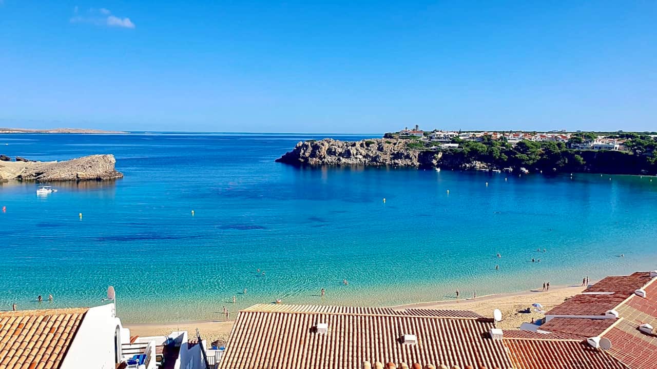 plage d'Arenal d'en Castell Menorca