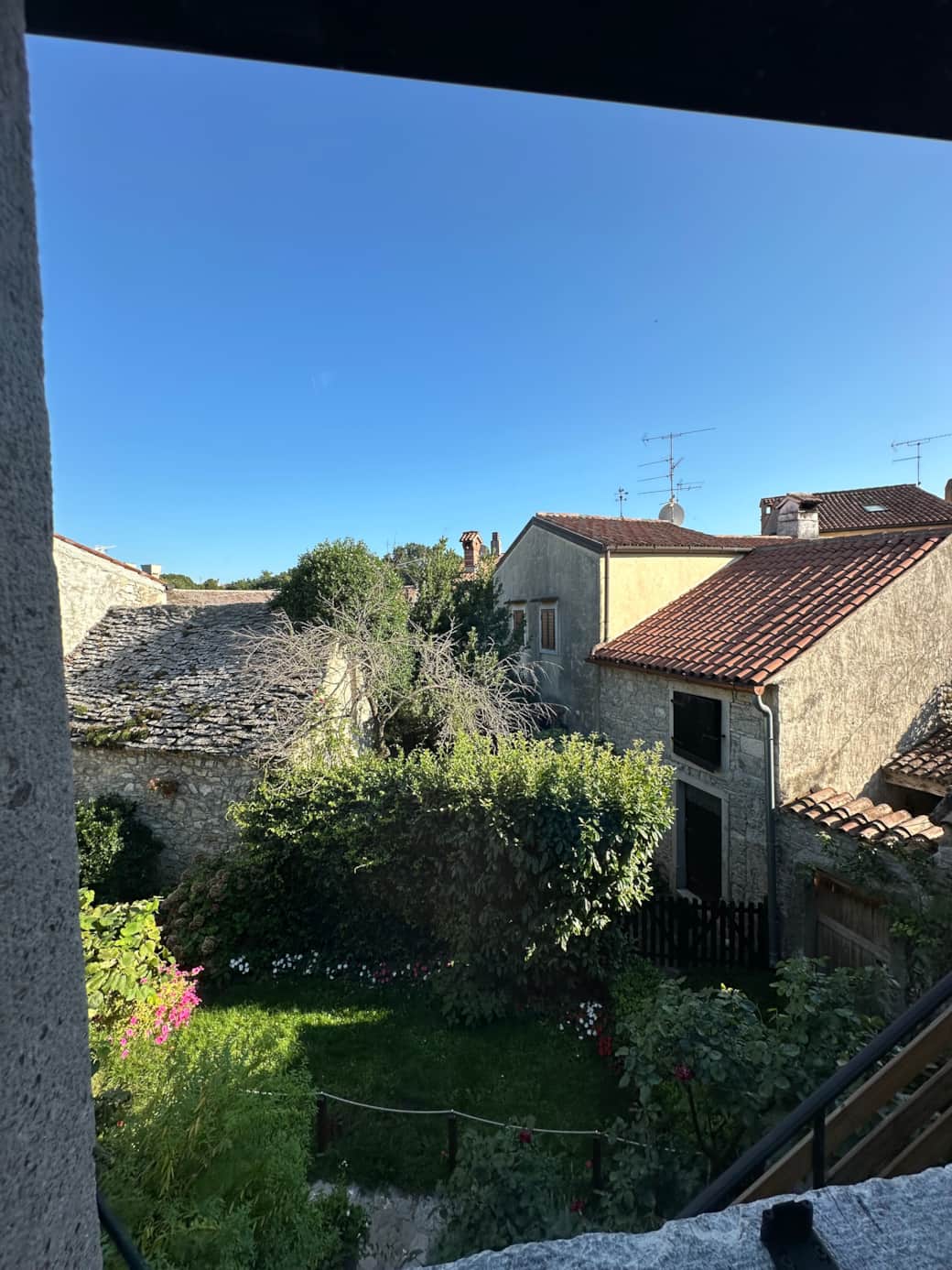 Il vecchio Borgo dalla finestra della cucina