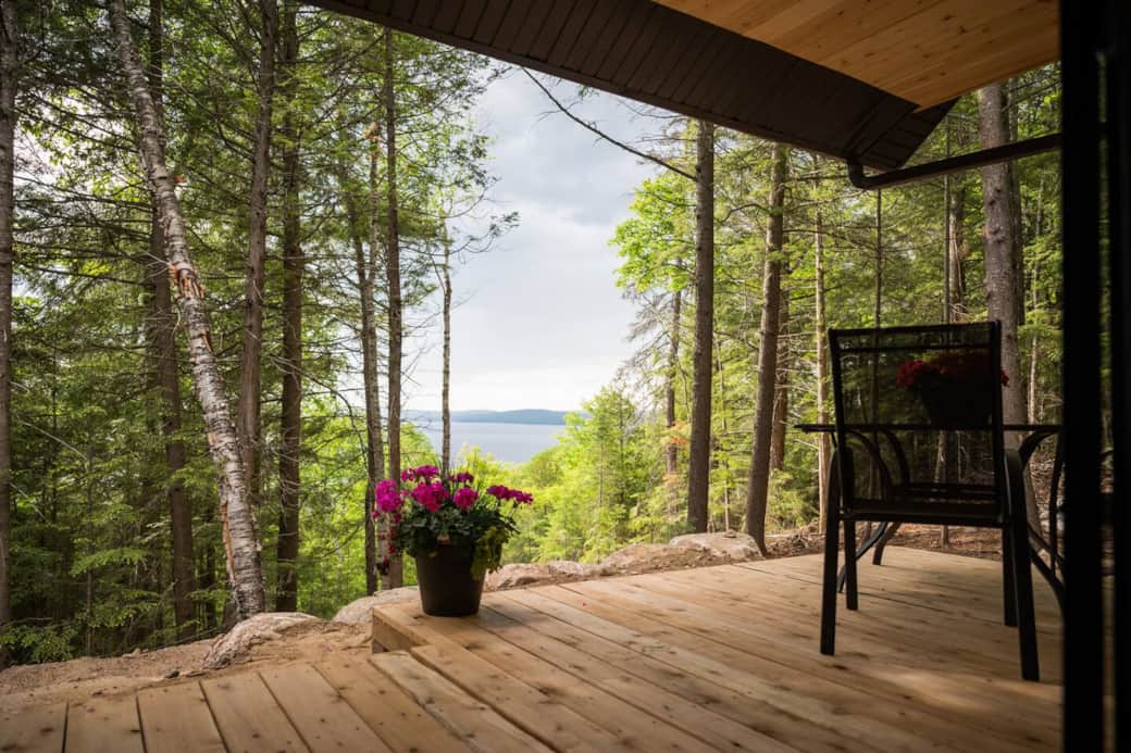 Views beyond belief! Lake and deep forest views it just  does not get much better!