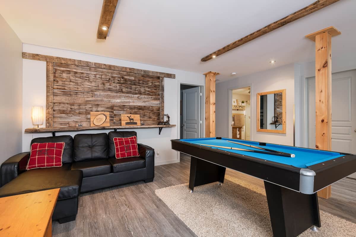 Pool table and hockey game for kids