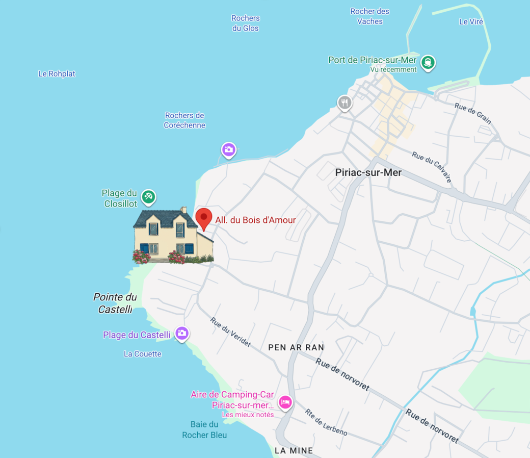 Map of the property location